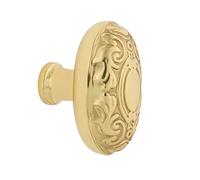 Nostalgic 756107 Polished Warehouse Victorian Brass 1 3/4" Cabinet Knob