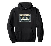 Nostalgic 80's 90's Retro Cassette Mix Tape Throwback Party Pullover Hoodie
