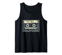 Nostalgic 80's 90's Retro Cassette Mix Tape Throwback Party Tank Top