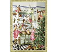 Nostalgic Advent Kitchen A4 Traditional German Advent Calendar Coppenrath