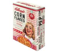 Nostalgic-Art 30324 Kellogg's Cornflakes Girl Collage Storage Tin XL