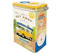 Nostalgic-Art 31102 Volkswagen VW Bus - Let’s get away!Storgage Tin