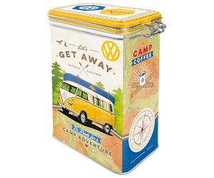 Nostalgic-Art 31102 Volkswagen VW Bus - Let’s get away!Storgage Tin