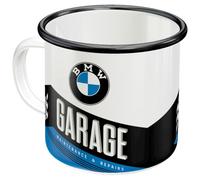 Nostalgic-Art 43216 BMW Garage Retro Enamel Vintage Gift Mug Outdoor Tableware