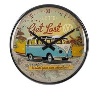 51058 Volkswagen - VW Bulli - Let's Get Lost, Wall Clock 31cm