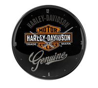 Nostalgic-Art 51082 Harley-Davidson - Genuine, Wall Clock 31cm