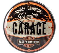 Nostalgic-Art 51083 Harley-Davidson - Garage, Wall Clock 31cm