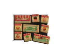 Nostalgic-Art 83055 Home & Country - Fairy Cakes - Delicious, Magnet Set (9pcs)
