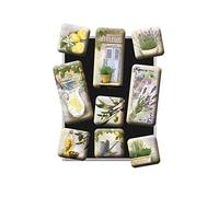 Nostalgic-Art 83068 Home Country and Mediterranean, Magnet Set 9-Piece