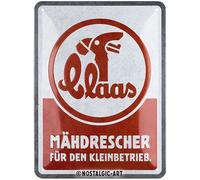 Nostalgic-Art Claas Mähdrescher Vintage Metal Sign 15 x 20 cm