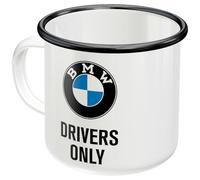 Nostalgic-Art Enamel Mug - BMW Drivers Only Colourful