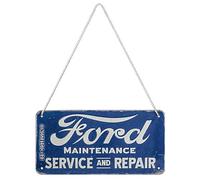 Nostalgic-Art Ford - Service & Retro Hanging Sign - Gift Idea for Car Fans Metal