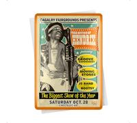 Nostalgic-Art Hendrix-Nostalgia Gift Idea, Postcard, Mini tin Sign as a Greeting Card, 10 x 14 cm