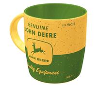 Nostalgic-Art John Deere Retro Coffee Mug, 330ml - Yellow Green - Tractor Fan Gift Idea - Official License Product (OLP) Ceramic Mug Vintage Design