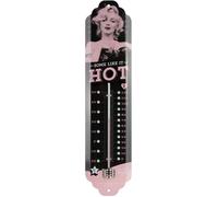 Nostalgic-Art - Metal Garden Outdoor Indoor Thermometer Analog - Marilyn Monroe