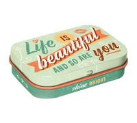 Nostalgic-Art Mint Box Life is Beautiful ...