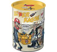 Nostalgic-Art, MOTOmania Retro Box - Biker Register - Gift Idea for Motorcycle Drivers Metal Piggy Bank Vintage Tin Box 600ml