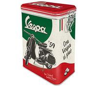 Nostalgic-Art Vespa-The Italian Classic-Gift Idea for Scooter Fans, Metal, Vintage Design, 1.3 l