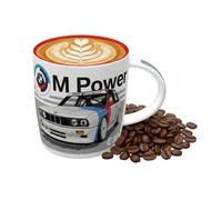Nostalgic-Art Retro Coffee Mug, 330 ml, BMW M Power - Car - Gift Idea for BMW Fans, Official License Product (OLP), Ceramic Mug, Vintage Design