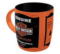 Nostalgic-Art Retro Coffee Mug, 330 ml, Harley-Davidson - Genuine Motorcycles - Gift idea for Bikers, Official License Product (OLP), Ceramic Cup, Vintage Design