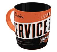 Nostalgic-Art Retro Coffee Mug, 330 ml, Harley-Davidson - Service & Repair - Gift idea for Bikers, Official License Product (OLP), Ceramic Cup, Vintage Design