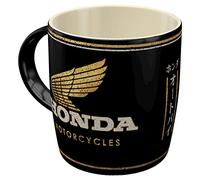 Nostalgic-Art Retro Coffee Mug 330ml Honda MC - Motorcycles Gold - Gift Idea for Bikers Original Licensed (OLP) Ceramic Mug for Coffee Vintage Design