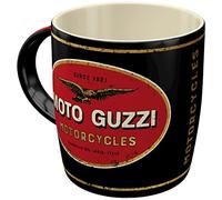 Nostalgic-Art Retro Coffee Mug 330ml Moto Guzzi - Logo Motorcycles - Gift Idea for Bikers Original Licensed Product (OLP) Ceramic Mug for Coffee Vintage Design