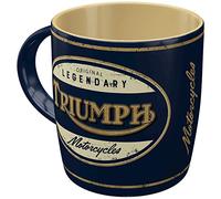 Nostalgic-Art Retro Coffee Mug 330ml Triumph - Legendary Motorcycles - Gift Idea for Bikers Ceramic Mug Vintage Design