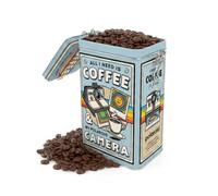 Nostalgic-Art Retro coffee tin box, 1.3 l, Polaroid - Coffee & Camera - Gift idea for photography fans, Official License Product (OLP), metal clip top tin, vintage design