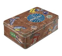 Nostalgic-Art Pan Stickers-Gift Idea for Travellers, Tin with lid, Vintage Design, 2.5 l