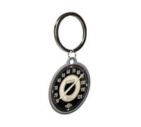 Nostalgic-Art Retro keychain, Ø 4 cm, Harley-Davidson - Tacho - Gift idea for bikers, Official License Product (OLP), made of metal, vintage design