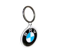 Nostalgic-Art Retro Keyring Diameter 4 cm Original Licensed Product (OLP) BMW - Logo - Gift Idea for BMW Accessories Fans Metal Vintage Design, Vintage design., 4 cm, Retro