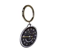 Nostalgic-Art Retro Keyring Round Citroen - Speedometer - Gift Idea for Car Accessories Fans, Metal, Vintage Design, Diameter 4 cm, Vintage design, diameter 4 cm, Retro