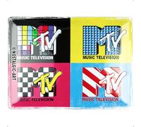 Nostalgic-Art Retro Metal Sign 30 x 40 cm MTV - Pop Art Logo - Gift Idea for Music Fans - Vintage Design