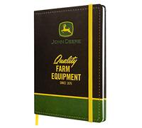 Nostalgic-Art Retro Notebook A5 John Deere - Farm Equipment Logo Black - Gift Idea for Tractor Fans Bullet Journal Dotted Vintage Design
