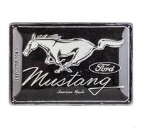 Nostalgic-Art Rétro Rectangular metal plate Mustang
