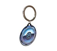 Nostalgic-Art, Retro Round Volkswagen - Wheel - VW Bus Gift Idea - Metal - Vintage Design - Diameter 4 cm