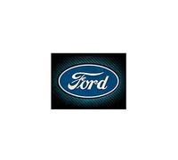 Nostalgic-Art Retro-Style Fridge Magnet, Ford - Logo Blue - Gift idea for car accessories fans, Magnet for notice board, Vintage design, 6 x 8 cm