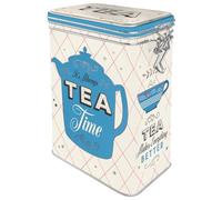 Nostalgic-Art Home & Country Gift Idea for Tea Lovers, Metal, Vintage Design, 1.3 l