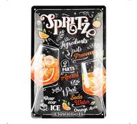 Nostalgic-Art Retro tin sign, 20 x 30 cm, Aperol Spritz - Gift idea for bar accessories, made of metal, vintage design