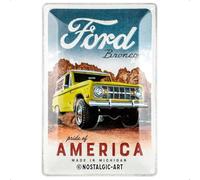 Nostalgic-Art Retro Tin Sign 20x30cm Ford - Bronco Pride of America