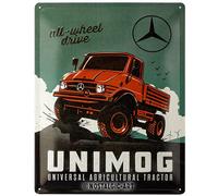 Tin sign metal sign 12 x 16 in -Daimler Truck - Unimog