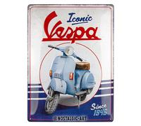 Nostalgic-Art Retro tin sign, 30 x 40 cm, Vespa - Iconic since 1946 - Gift idea for scooter fans, made of metal, vintage design