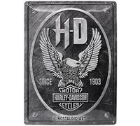 Tin sign metal sign 12 x 16 in -Harley-Davidson - Metal Eagle