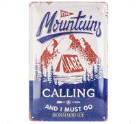 Retro tin sign metal sign vintage 8 x 12 in - Outdoor & Activities - The Mountai