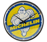 Nostalgic-Art Retro wall clock, Ø 31 cm, Michelin - Bibendum 80s - Gift idea for motor fans, large kitchenclock, vintage design