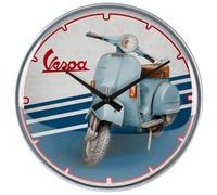 Nostalgic-Art Retro wall clock, Ø 31 cm, Vespa - Iconic - Gift idea for scooter fans, Official License Product (OLP), large kitchenclock, vintage design