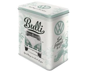 Nostalgic-Art Storage Container, Metal, Volkswagen Bulli-Good Things are Ahead of You, 3 L