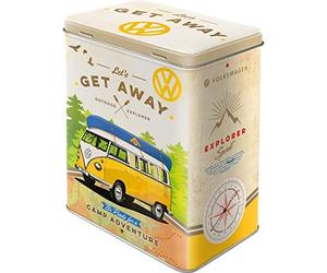 Nostalgic-Art Storage Tin L, Metal, Multicoloured, Vintage Style, Home Decor