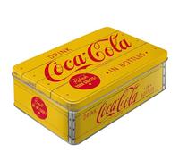 Nostalgic-Art Tin Box Flat, Metal, Multicoloured, 20 x 16 x 7 cm / 9 x 6,3 x 2,8 Inch Living Room